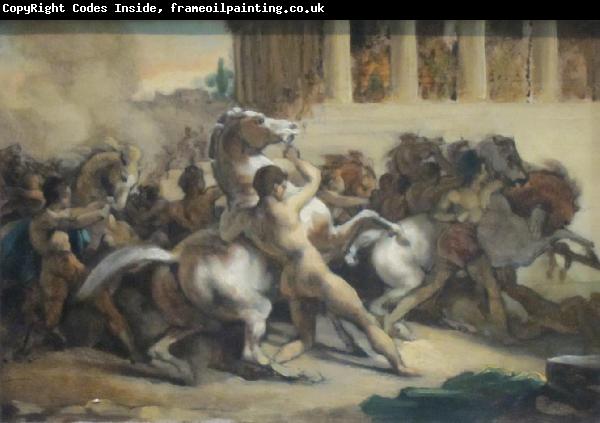 Ferdinand Hodler Race of the Riderless Horses